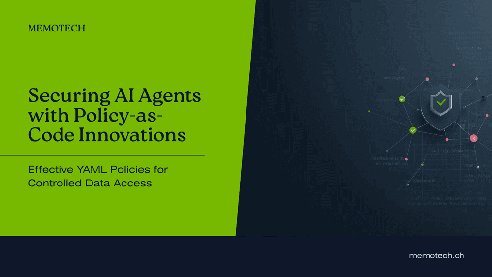 Securing AI Agents with Policy-as-Code - MEMOTECH Blog Hero Image