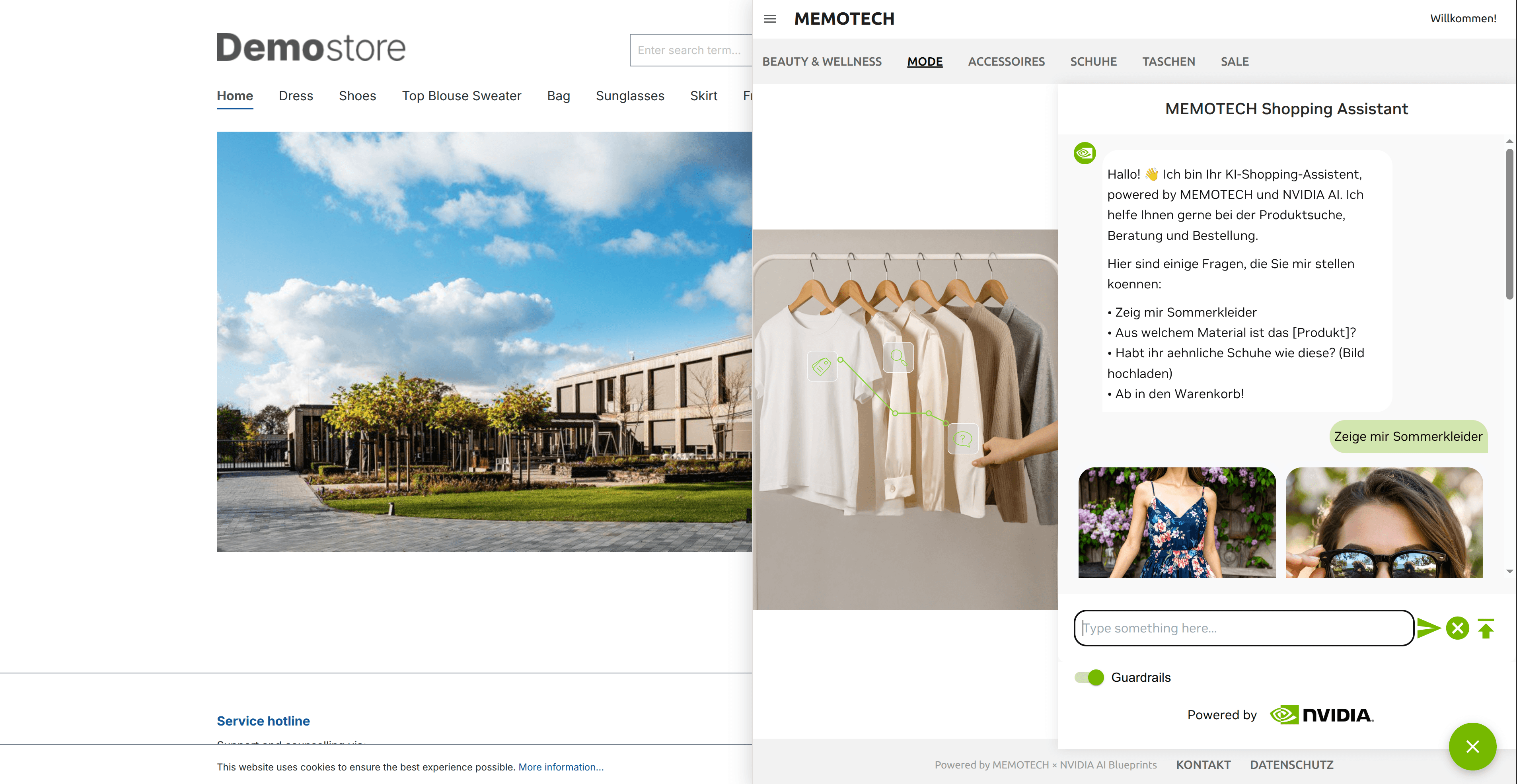 MEMOTECH Shopping Assistant - Produktsuche